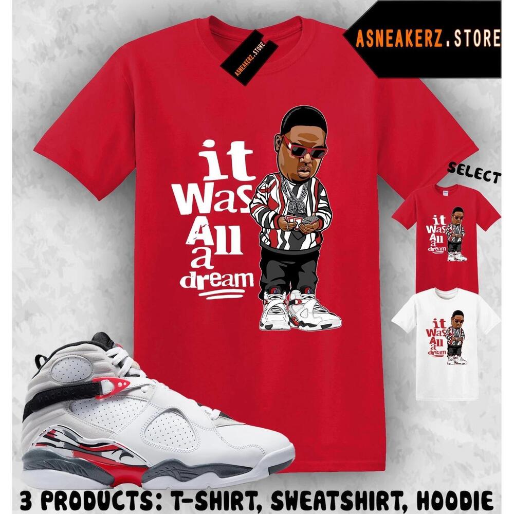 Tee Shirt Matching Aj 8 Bugs Bunny Match Biggie T-Shirt